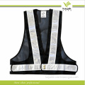 Custom Traffic Black Protective Reflective Safety Vest (KY-V009)